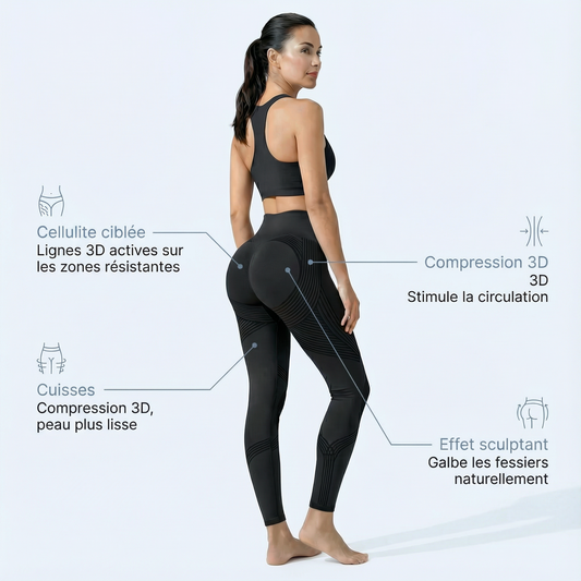 Legging 3D Cellunia – Redéfinissez votre silhouette sans effort